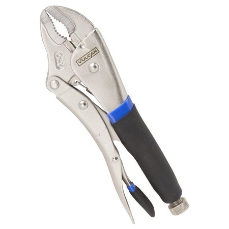 VULCAN Pliers Curved Jaw Locking 10In JL-NP022